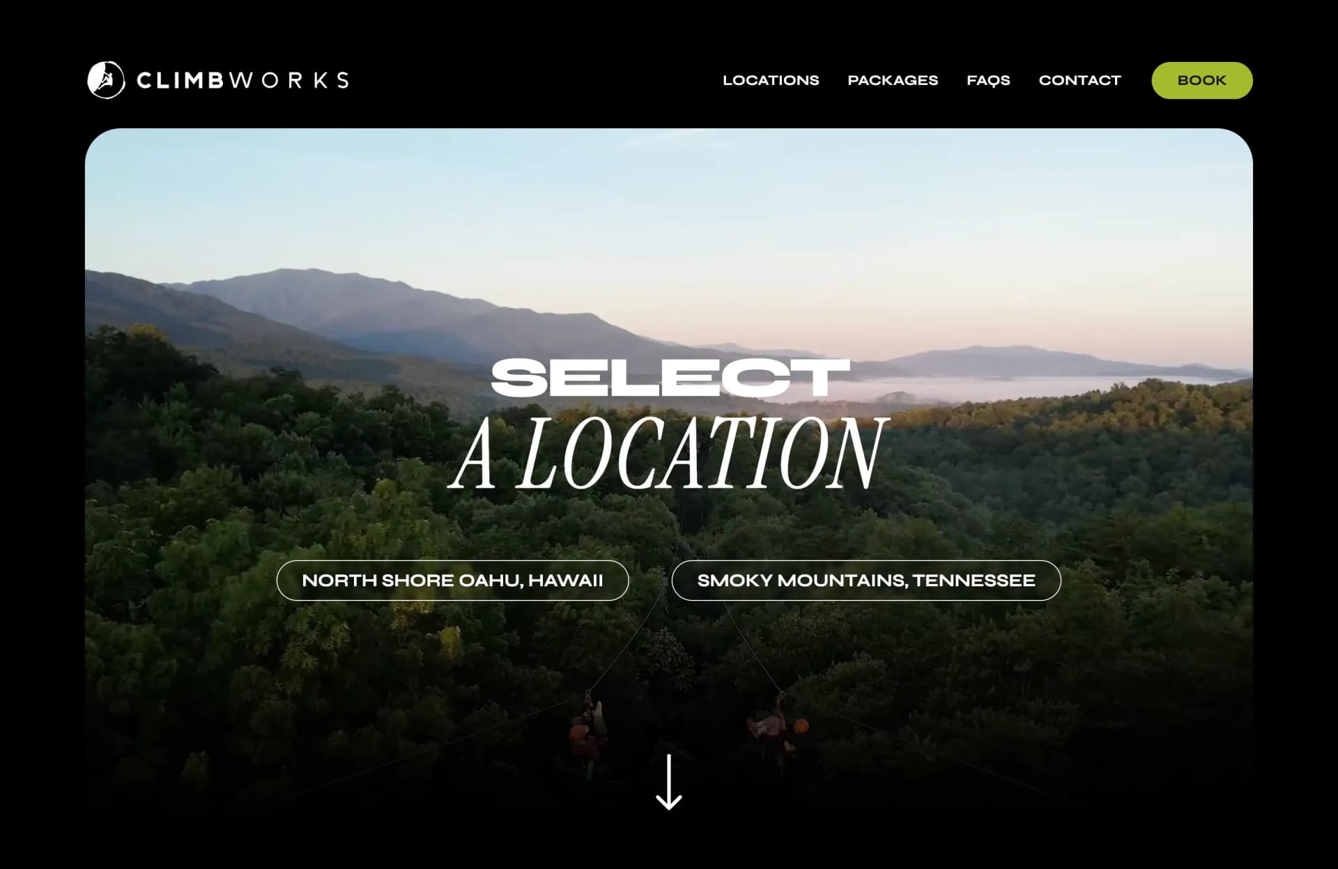 Website project completed for CLIMBWorks.