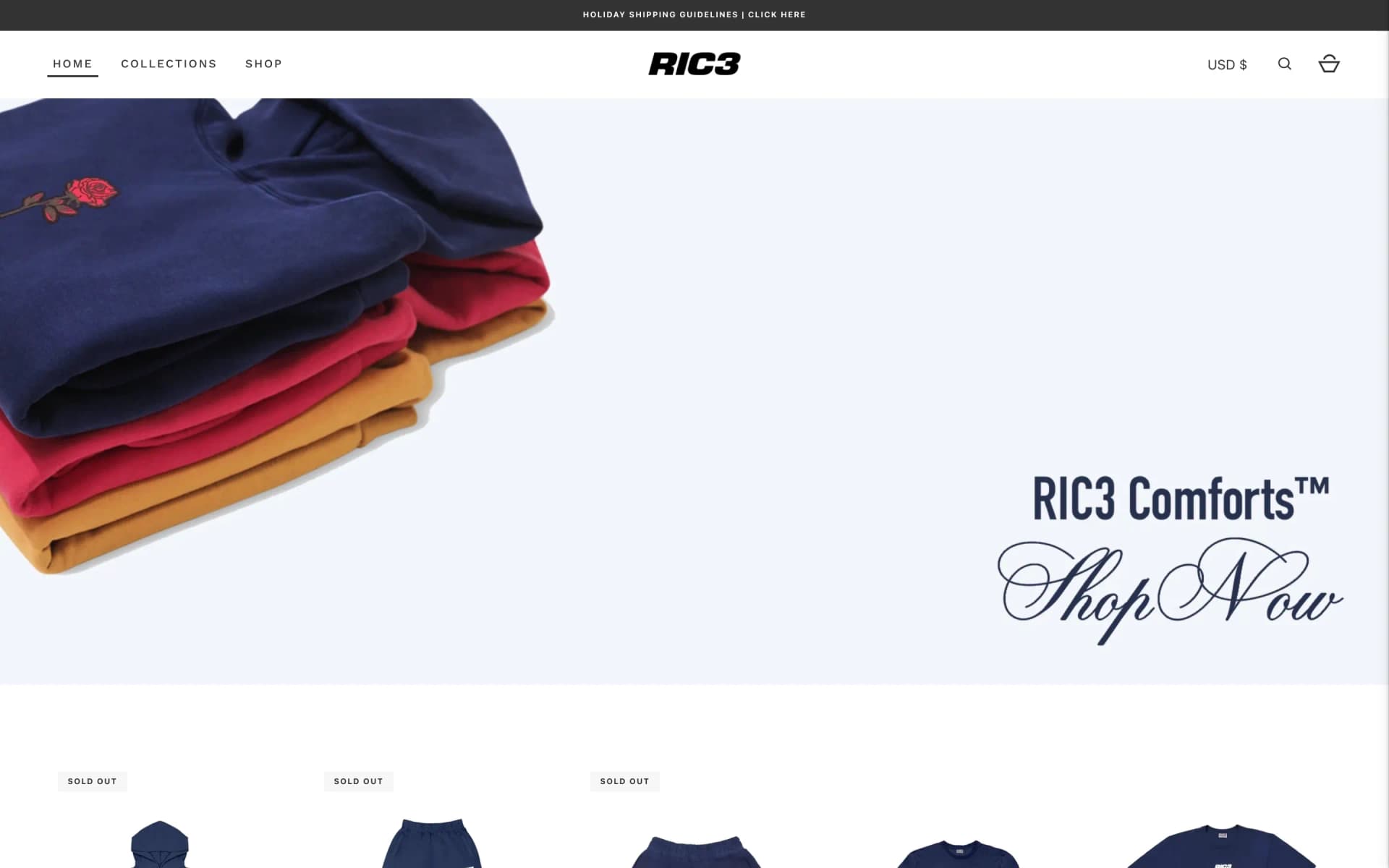 Website project completed for Enchante.