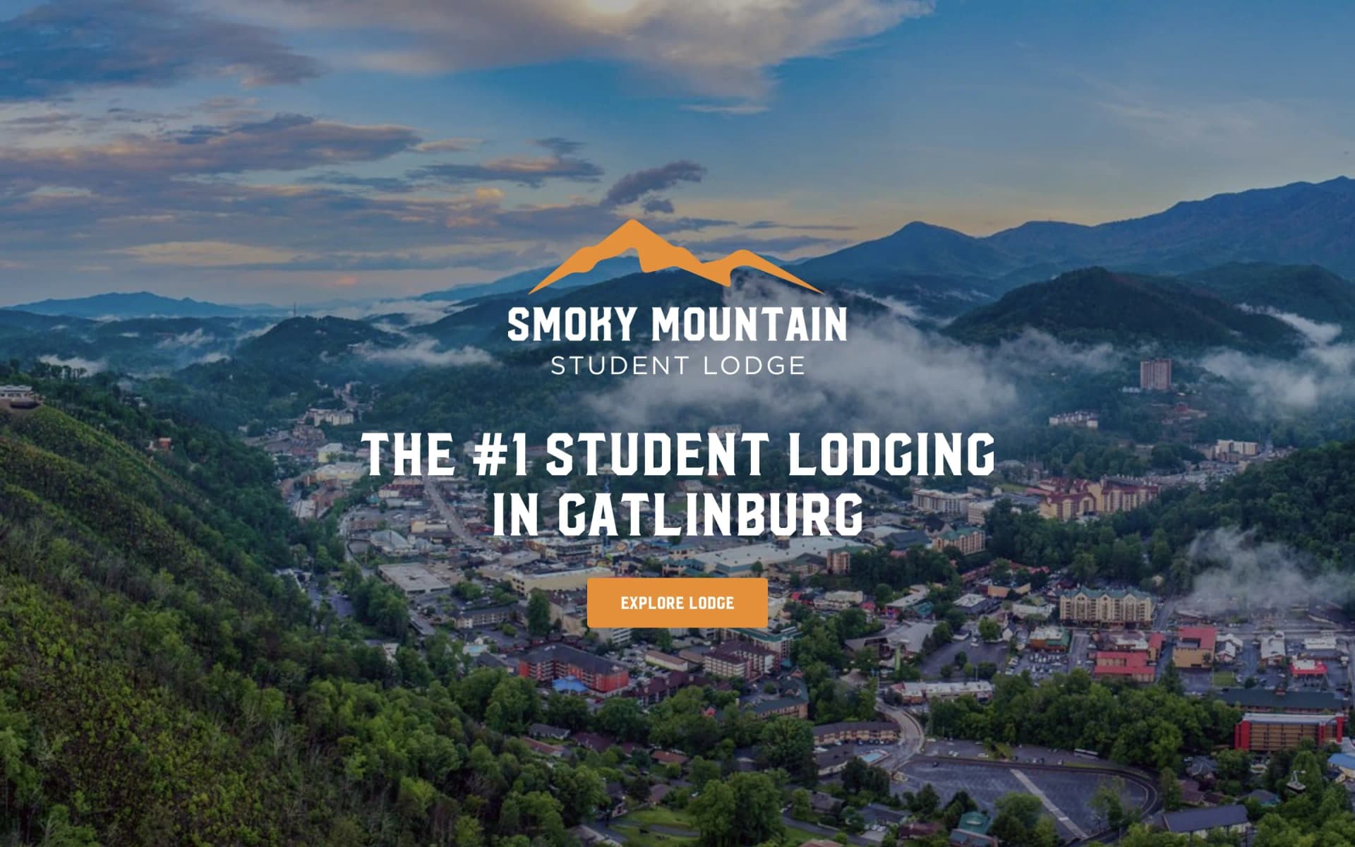 Website project completed for Smoky Mountain Student Lodge.